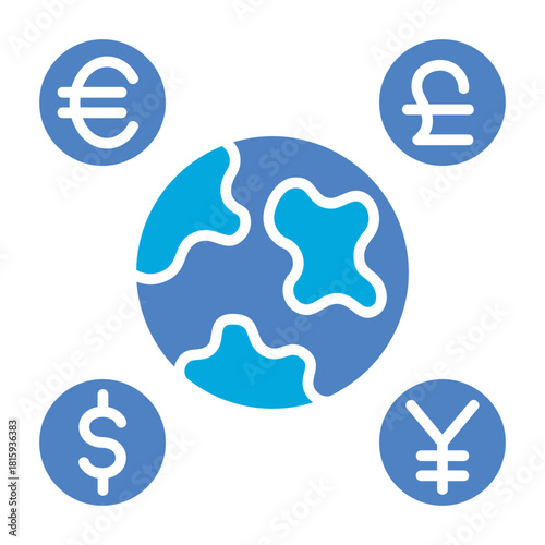Global currency Icon