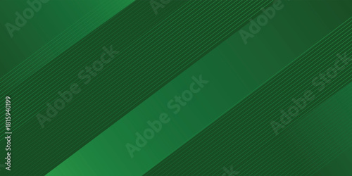 Abstract green sporty background template vector with shiny lines and lights. Green background with strong pattern design.Eps10 vector