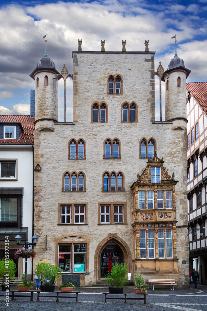 Obraz premium Tempelhaus in Hildesheim, Germany
