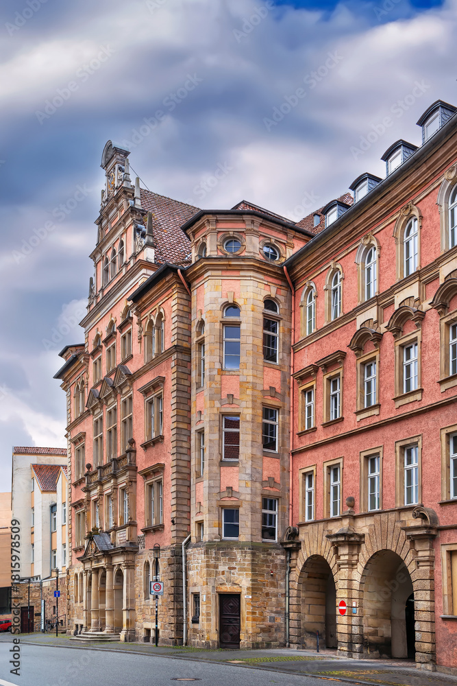 Naklejka premium Old government building in Hildesheim, Germany