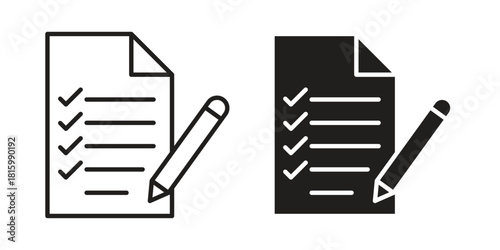 Feedback form icons in different style, sign or symbol, suitable for apps and websites