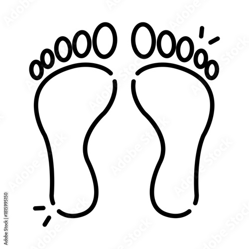 A beautiful design icon of evidence 