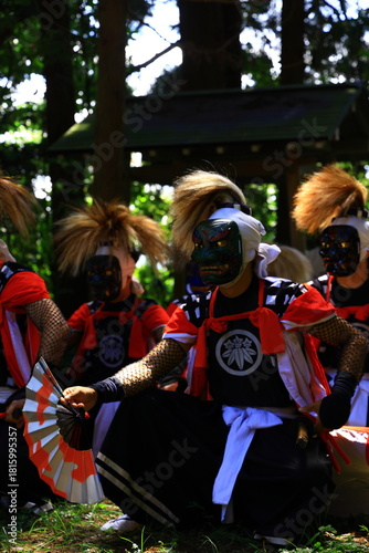 岩手県民俗芸能公演　鬼剣舞