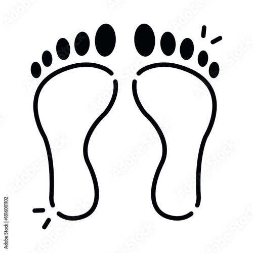 A beautiful design icon of evidence 