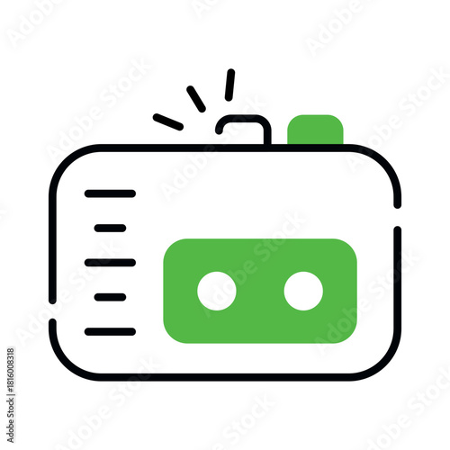 Premium download icon of camera 