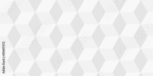 Cubic pattern and seamless cube grid hexagon technology background. Geometric pattern illustration mosaic, square and triangle wallpaper.	
