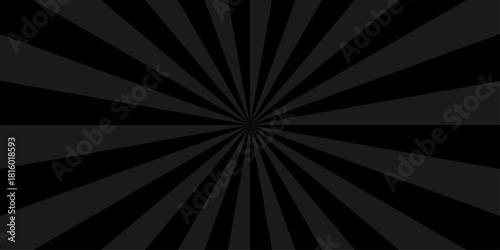 Minimal gradient sunrise radiate striped wave geometric circus light Colorful sun rays sunburst pattern background. Sunburst background vector illustration pattern beam rays.	