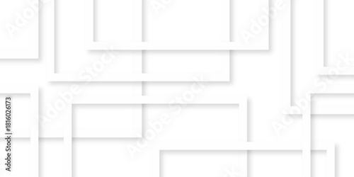 Abstract background with lines. Abstract luxury white geometric random lines with pattern. Modern white transparent material in triangle and squares shapes with line technology line vector background.