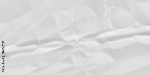 White crumpled paper background. old paper wrinkle texture pattern. cardboard wrinkled arts craft and Seamless white crumpled paper.	
