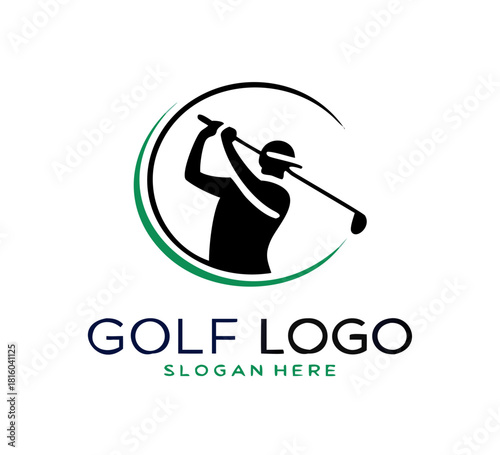 Golf Logo designs template vector