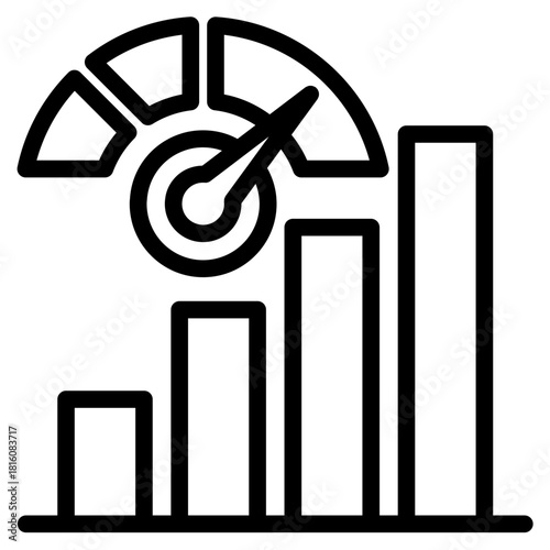 Top performance icon vector illustration	
