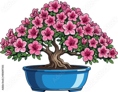 pocket paradise burst of pink radiance, nurturing tranquility in every home, isolated on transparent background