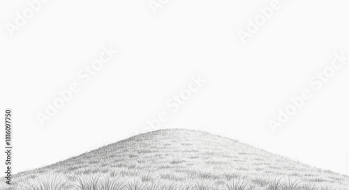 White snowdrift isolated on a clean white background, perfect for winter themes.