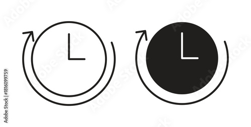 Time forward icons for use web design,logo.Symbol illustration.
