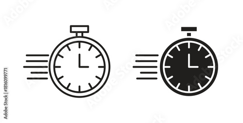 Time fast icons for use web design,logo.Symbol illustration.