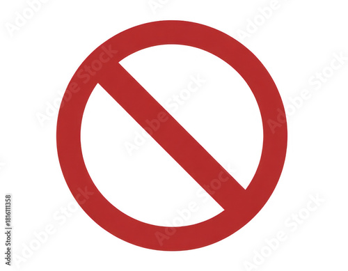 Red prohibition sign isolated on a transparent background 1 Free Download Red prohibition sign isolated on a transparent background 1 - GFXLoad