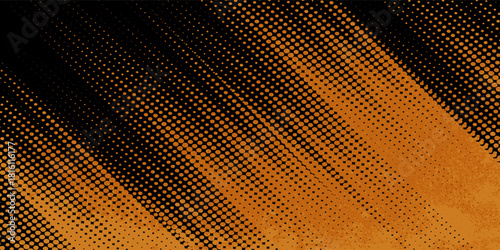 orange black brush Car sticker wrap pattern banner abstract sporty lines black orange color combination grunge brush pattern racing motorsport design.