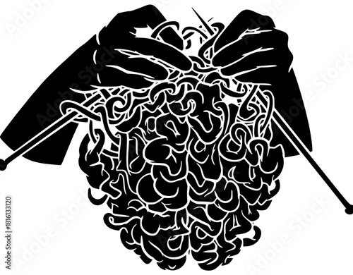 brain illustration symbol silhouette human logo icon icon idea outline mind intelligence science concept psychology head memory line outline shape and vector graphic background