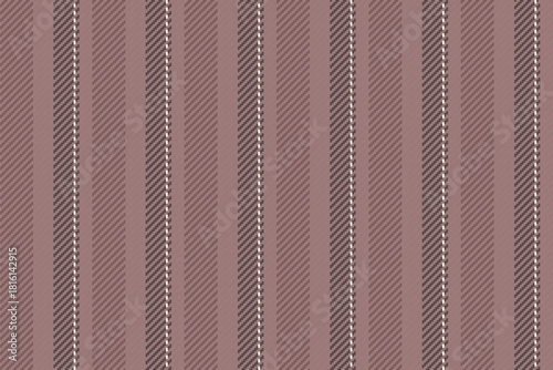 Pritish background fabric vector, fit seamless lines stripe. Linen texture textile vertical pattern in pastel and sea shell colors.