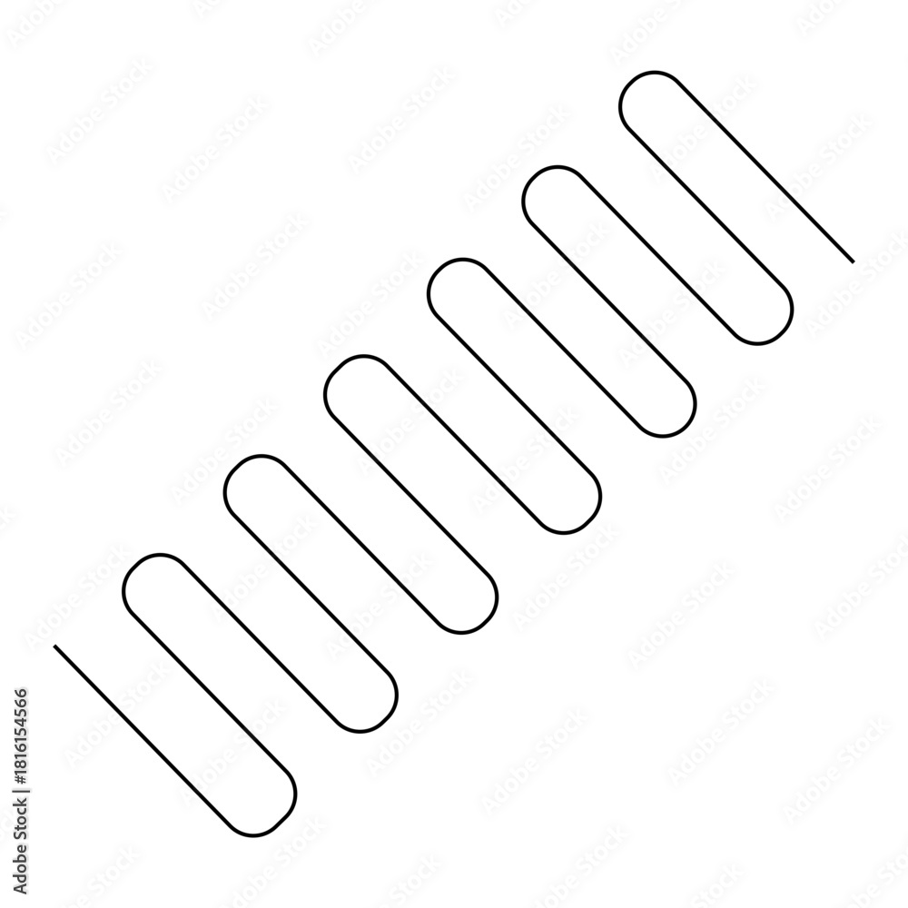 Fototapeta premium Monoline Aesthetic