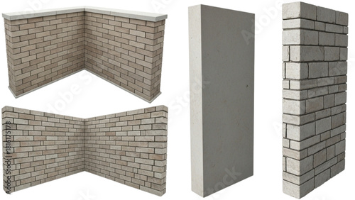 Brick and Stone Walls Texture, Construction, and Design Elements