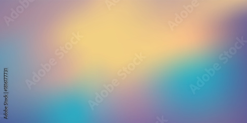 Premium watercolor background sunset sky orange purple design