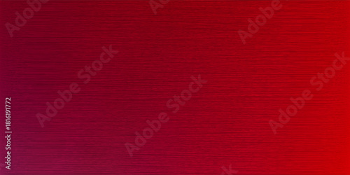 Red metal technology horizontal background with polished, brushed texture. Red metal texture background background, foil texture, shiny and metal steel gradient template.eps10