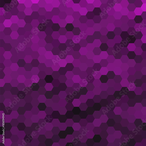 Purple hexagon background. Modern design. Template for advertising, presentation layout. eps 10