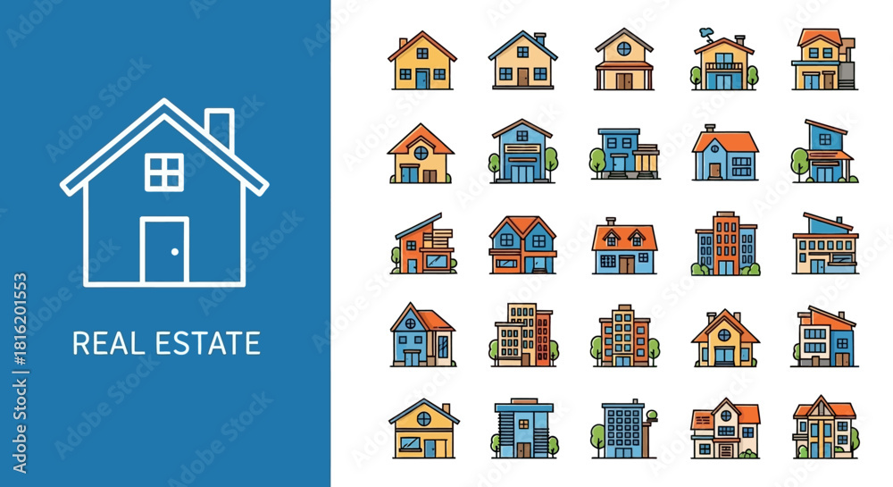 Obraz premium Sleek Line Icon Collection for Data Analytics, Business Intelligence, and Digital Technology Solutions, Visualizing Modern Data Processing and Strategy Concepts