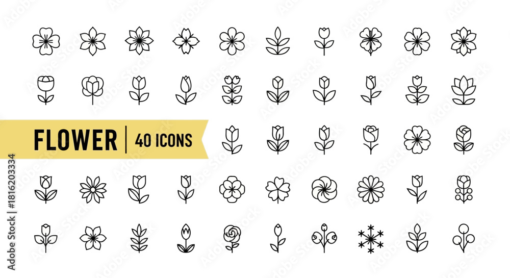 Naklejka premium Vector icons celebrating various events and holidays with gift boxes, music, and food, perfect for invitations and decorations