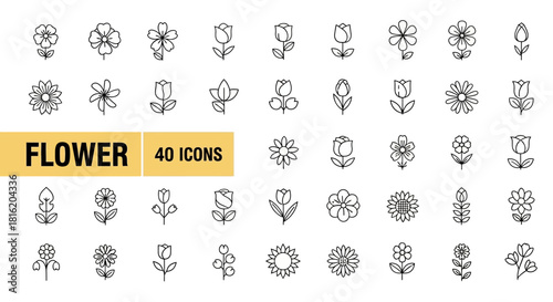 Vector icons celebrating various events and holidays with gift boxes, music, and food, perfect for invitations and decorations