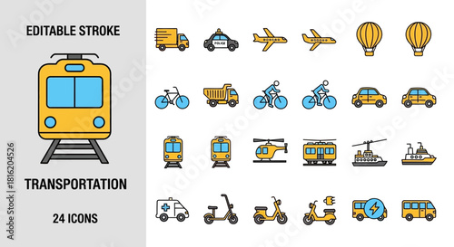 Vector icons celebrating various events and holidays with gift boxes, music, and food, perfect for invitations and decorations