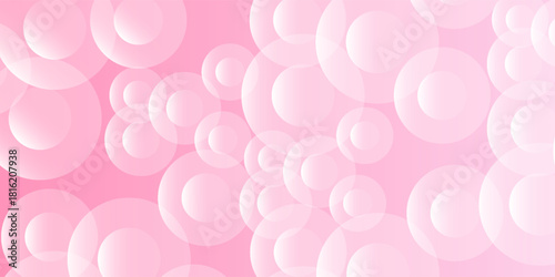 pink and yellow gradations circle effect style geometric abstract background art nice modern simple  texture