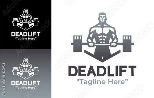 Deadlift Logo Dynamic Powerlifting Badge