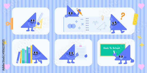 funny characters_study triangles