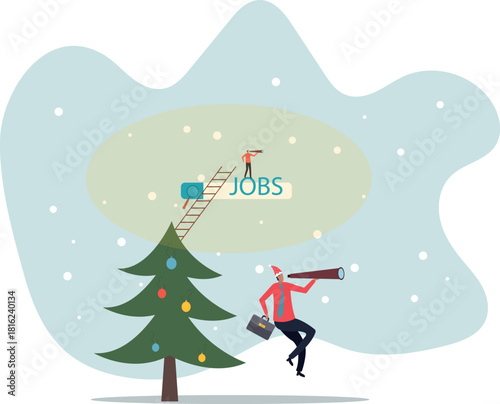 Looking for new job, employment, career or job search, find opportunity, seek for vacancy or work position concept,about a man and his life.