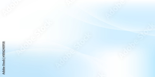 Fototapeta Naklejka Na Ścianę i Meble -  Simple blue wave line background design. Vector illustration.eps10