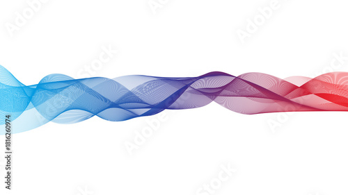 abstract colorful wave