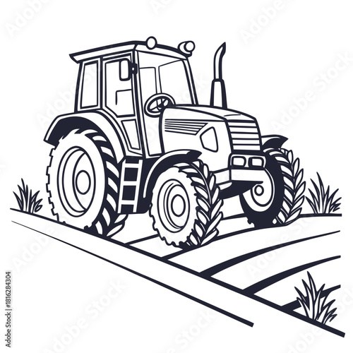 Tractor Front View 1