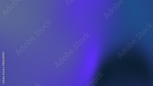 Abstract deep royal blue and violet gradient background animation featuring soft blurred dark shadows moving slowly for corporate technology presentation and news broadcast overlay

