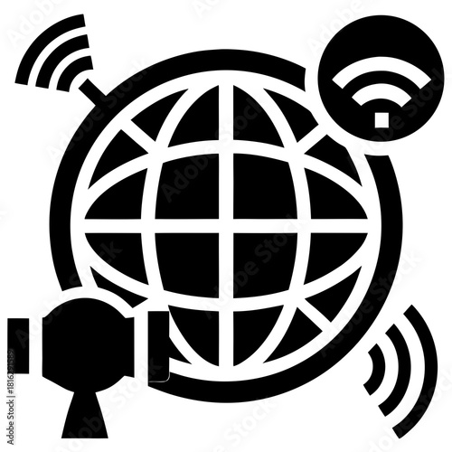 Global Communication Icons Vector