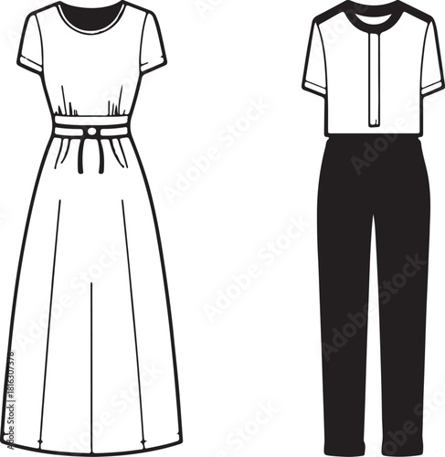 vector illustration of a shirt