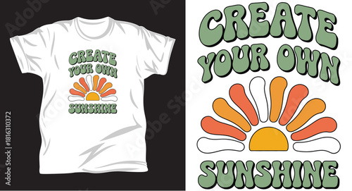 Motto graphic vector t shirt design print.