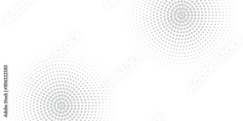 Modern abstract background. Halftone dots in circle form. Spiral logo, icon or design element. vector ilustration