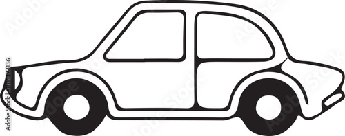 vector illustration of a car