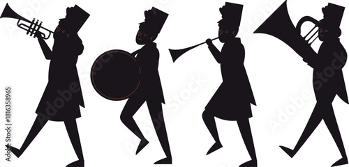 silhouettes of brandfaty