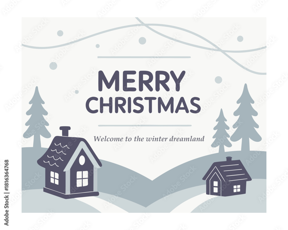 Obraz premium Christmas Day Celebration with Festive Decorations and Holiday Spirit