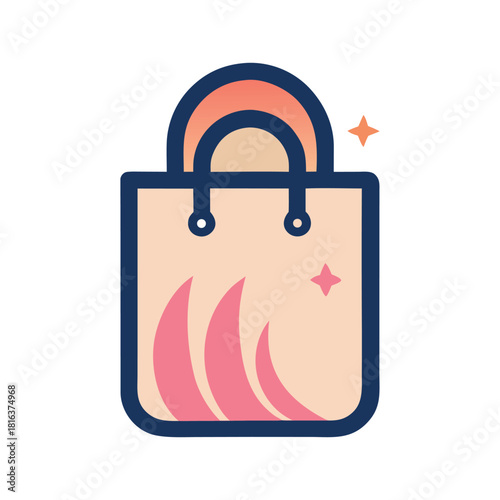 Modern Minimalist e-mart Logo Design