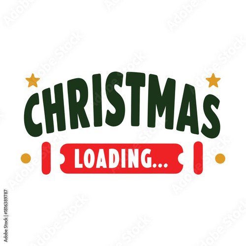Christmas loading holiday season anticipation festive mood countdown to xmas excitement