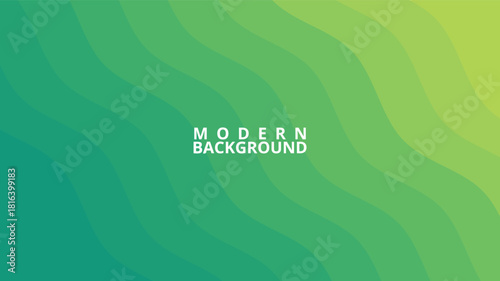 Modern abstract background with wavy green layers creating a dynamic and visually appealing design, perfect for adding a touch of natureinspired elegance to any project or presentation